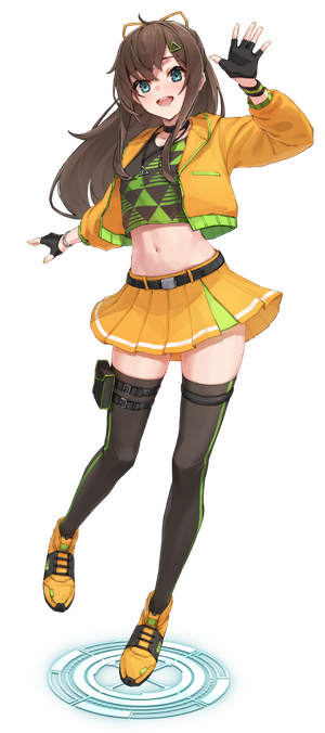 Welcome illustration of shuni